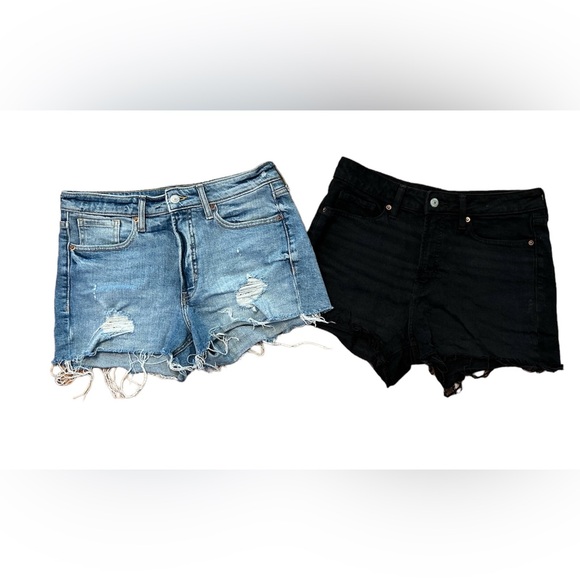 Old Navy Pants - Womens Old Navy high rise OG loose short bundle - size 8